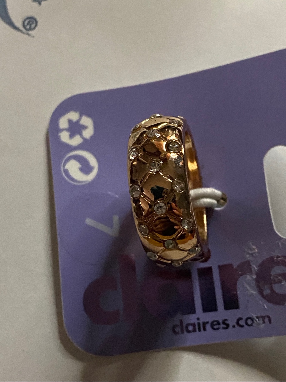 Claire’s • ring • SZ. 7
